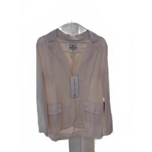 NEW EUROPEAN CULTURE women's knit jacket in ecru